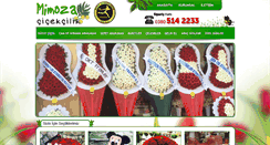 Desktop Screenshot of duzcemimozacicek.com