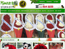 Tablet Screenshot of duzcemimozacicek.com